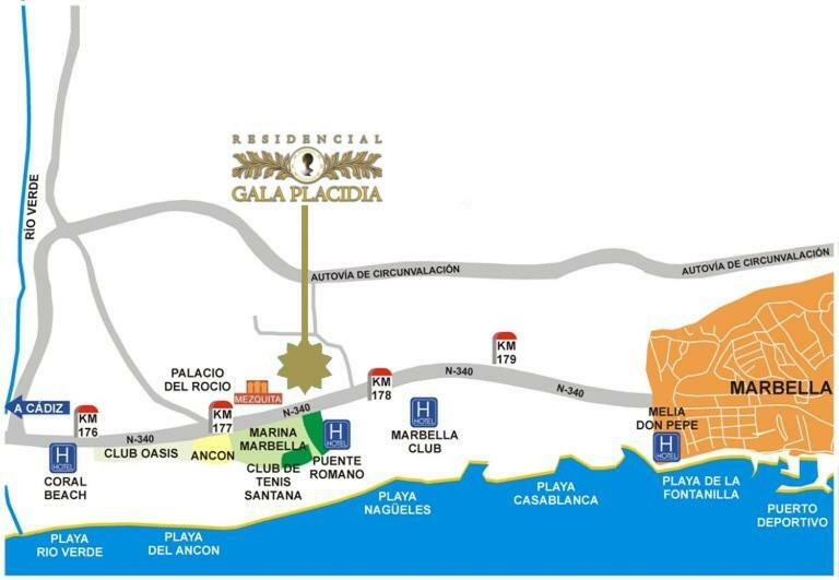 Gala Placidia Golden Mile Marbella Eksteriør billede